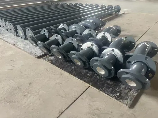 Wear-Resistant Pipe of Powder Feeding Pipe for Mine Backfill
